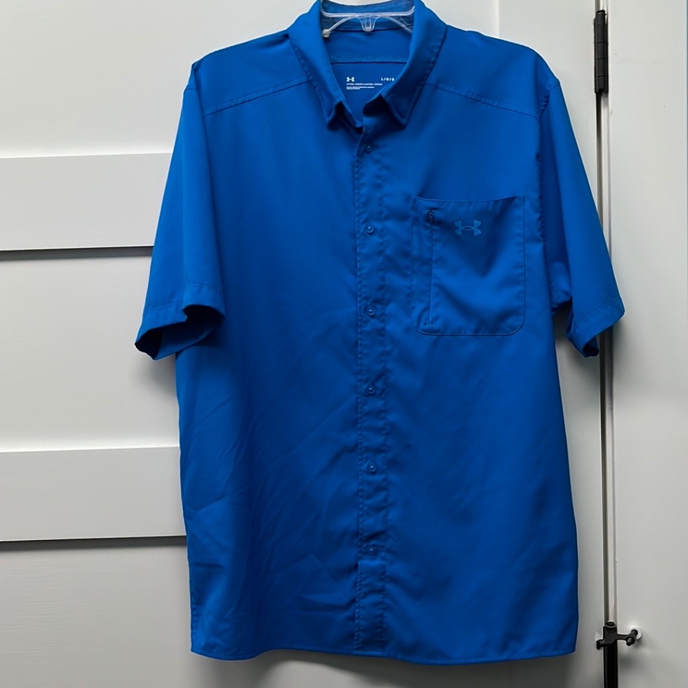 Under Armour button up short sleeve shirt